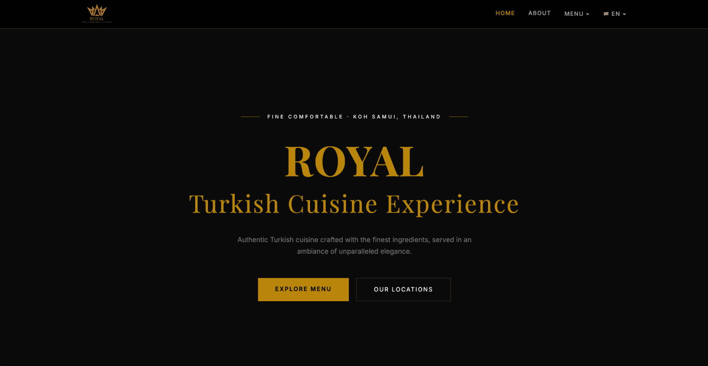 Royal Mediterranean Cuisine